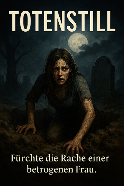 Buchcover Totenstill. Psychothriller