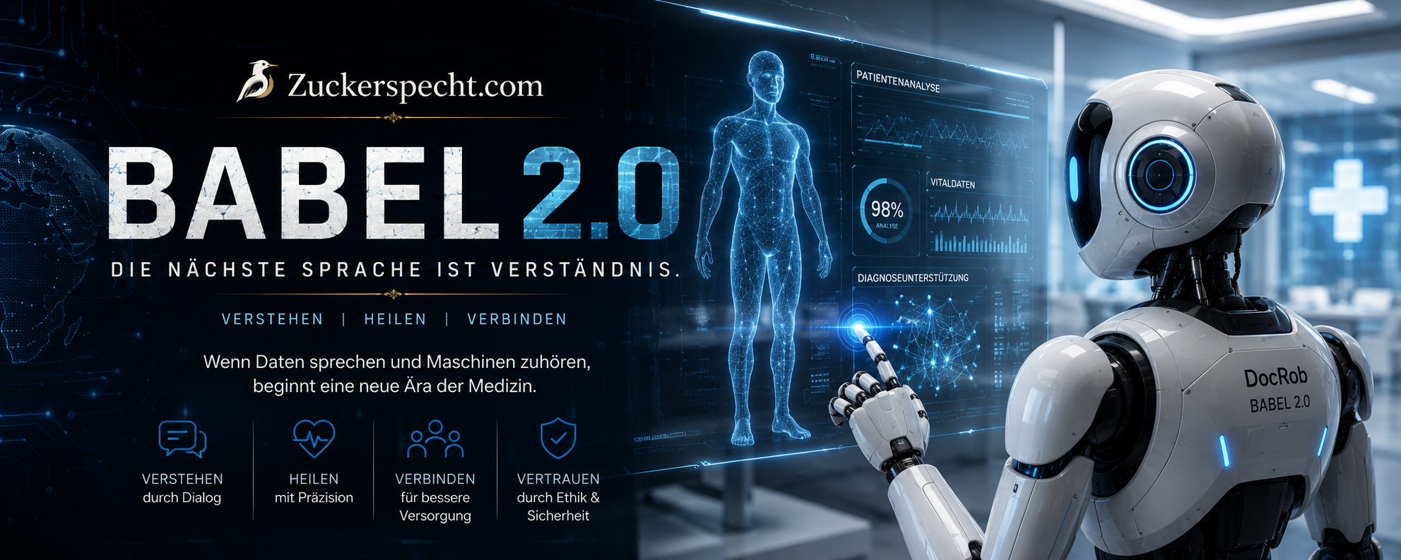 Mehr über den Artikel erfahren Der neue KI-Thriller ist da: BABEL 2.0 – Der letzte Algorithmus