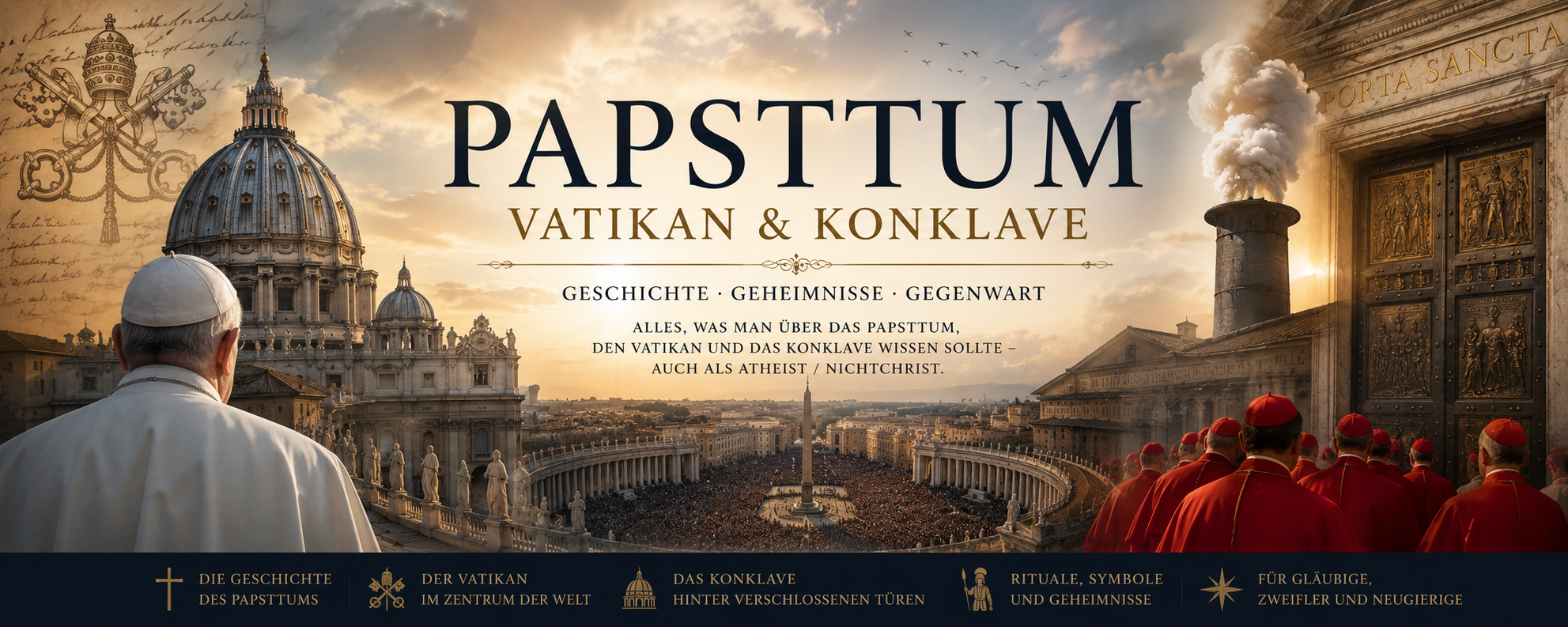 Mehr über den Artikel erfahren Habemus Papam – Eine Reise hinter die Mauern des Vatikans