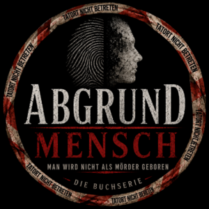 Logo der True-Crime Serie Abgrund Mensch